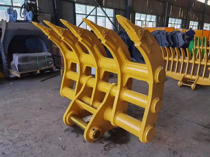 1000mm- 2400mm Excavator Root Rake 1-80T Root Rake Untuk Mini Excavator