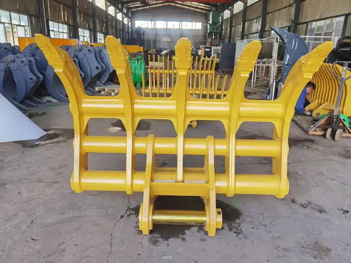 1000mm- 2400mm Excavator Root Rake 1-80T Root Rake Untuk Mini Excavator