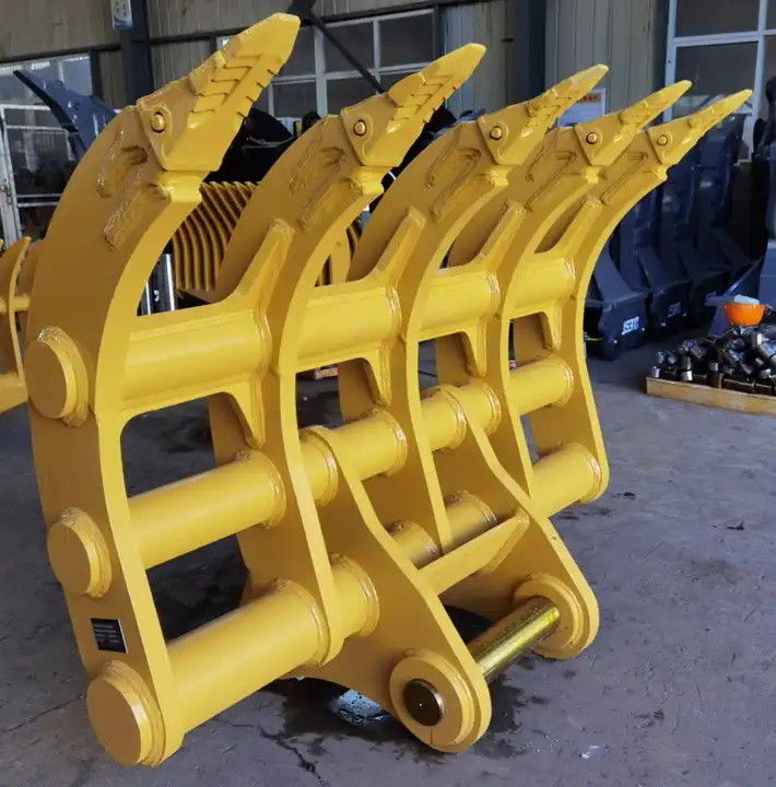 1000mm- 2400mm Excavator Root Rake 1-80T Root Rake Untuk Mini Excavator