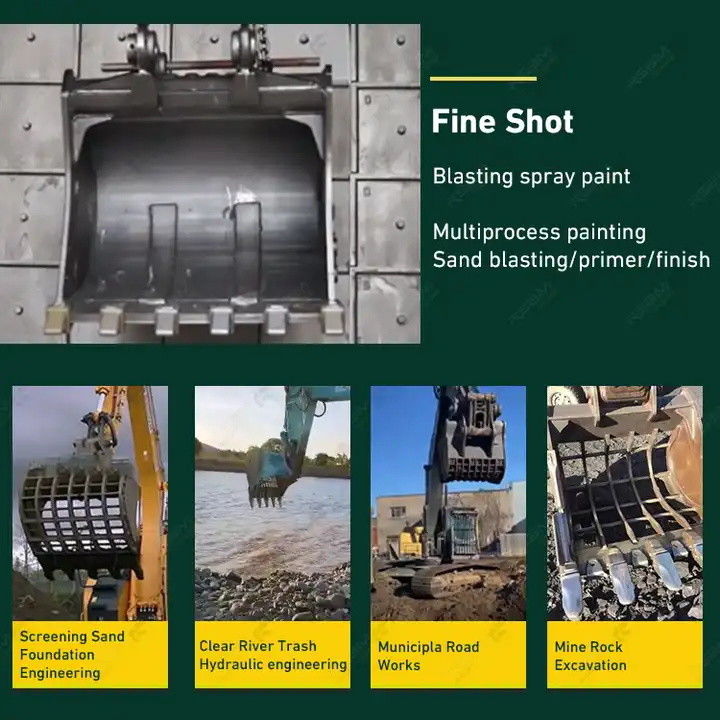 Mesin Berat Bagian Penggerak Bumi Excavator Rock Skeleton Bucket Untuk Excavator 1-50T
