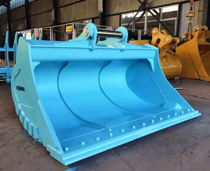 Q345B Q460 Excavator Mud Bucket 1-60 Ton untuk bengkel mesin