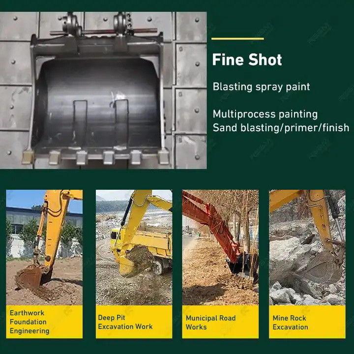 Earthmoving Narrow Excavator Bucket 1-50 ton untuk bengkel mesin