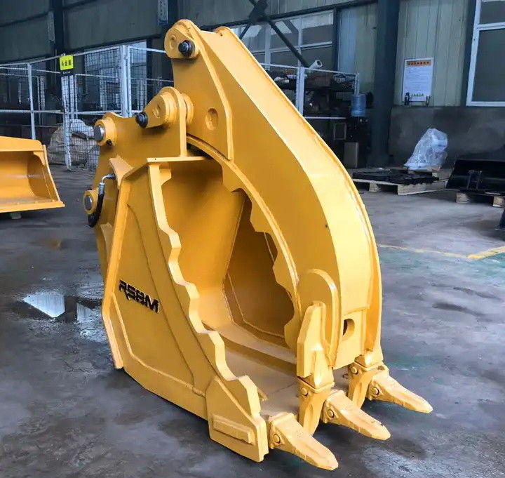 Log Grab Bucket Untuk Excavator 1-50 Ton 2500mm Max Jaw Pembukaan