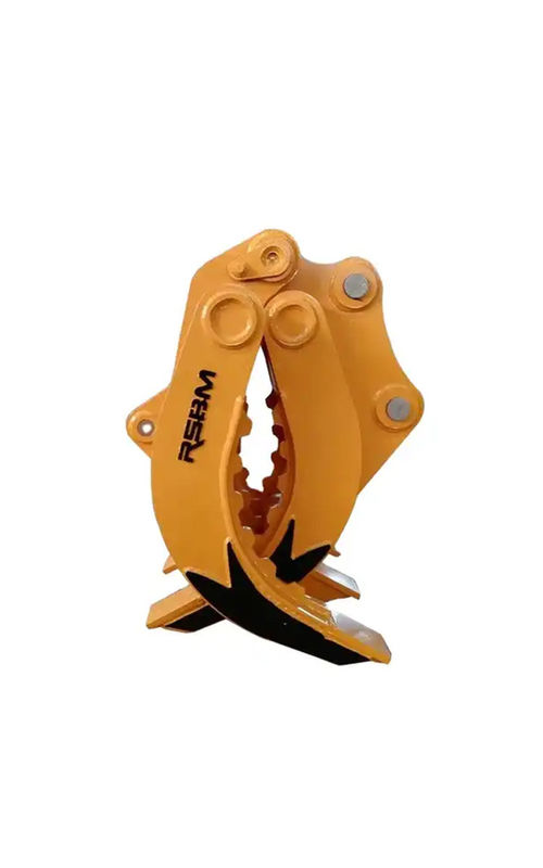 2-84 Ton Excavator Log Grapple RSBM Mechanical Grapple Untuk Traktor Kompak