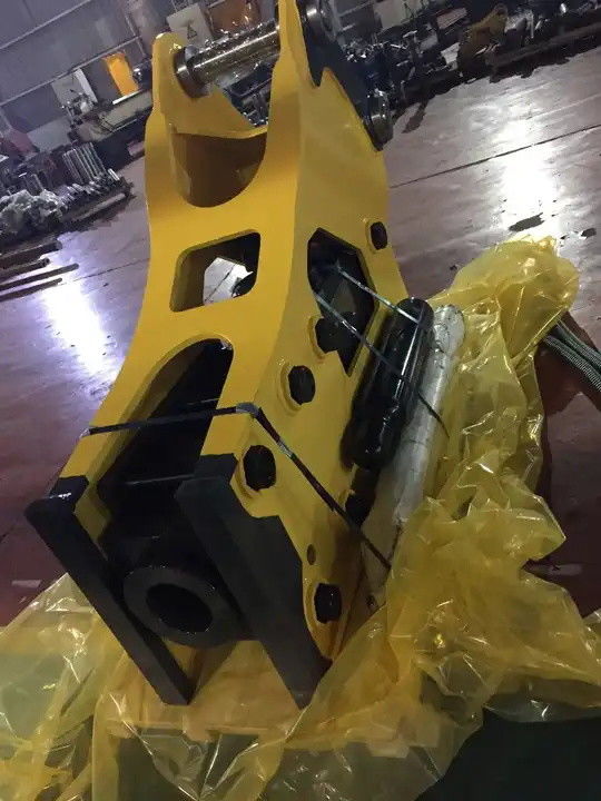 Side Type Rock Hammer Excavator 100kg-500kg Hydraulic Breaker Untuk Mini Excavator