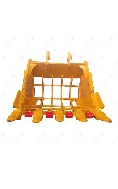0.3-8m3 Excavator Skeleton Bucket 1200mm Lebar Untuk Pemecahan Tugas Berat