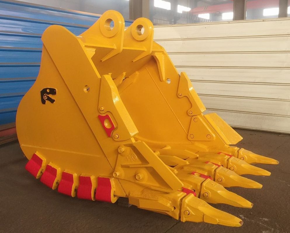 0.3-8m3 Excavator Skeleton Bucket 1200mm Lebar Untuk Pemecahan Tugas Berat