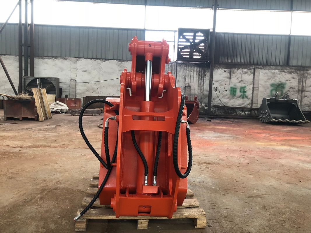 Bangku Grab Excavator Baja yang tahan lama Optimal untuk Pemecahan Puing