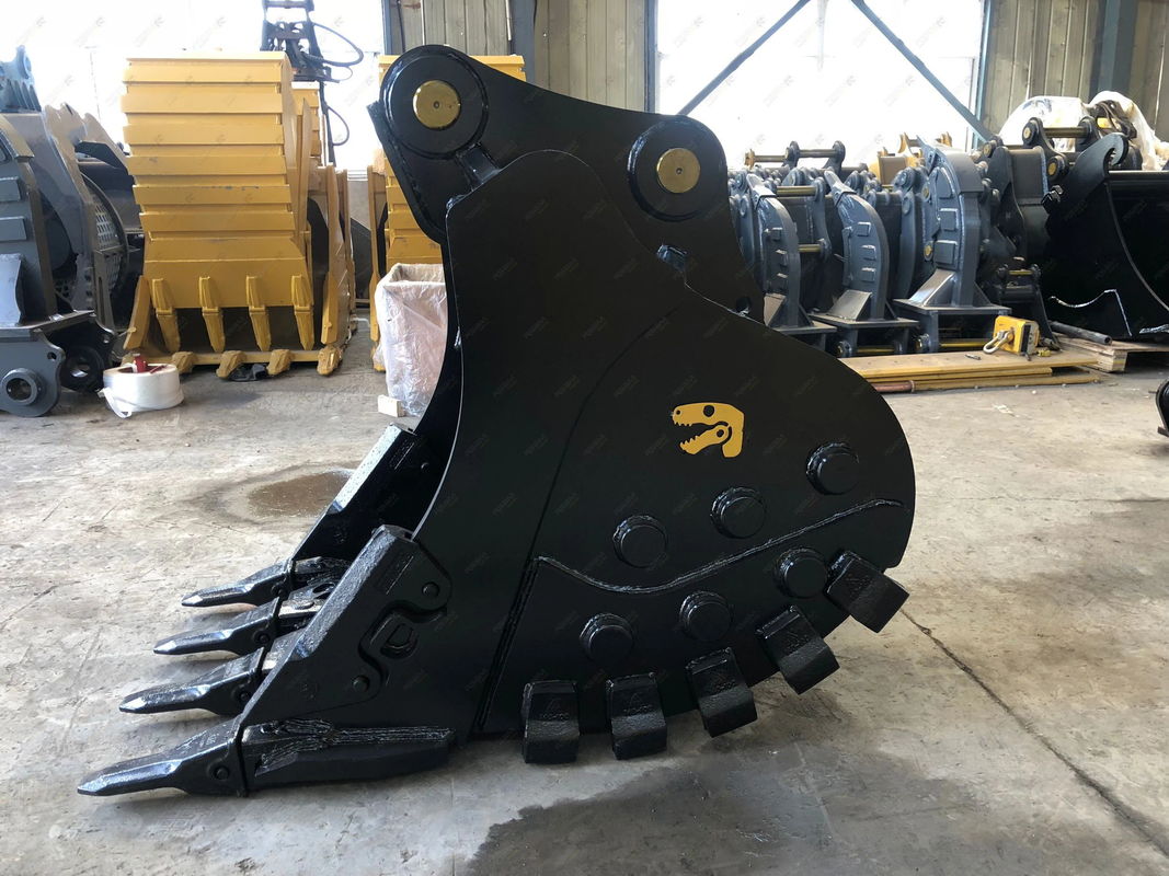 Super Heavy Excavator Rock Bucket Untuk 1-80T Excavator Bucket Cat Excavator Bucket