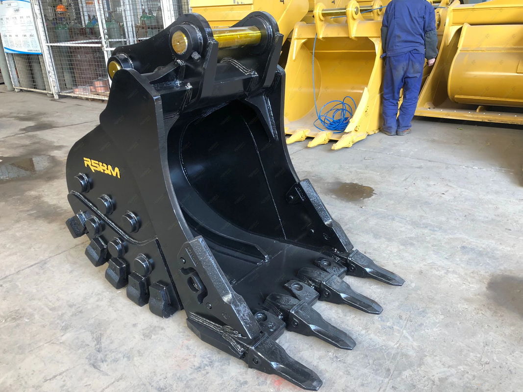 Super Heavy Excavator Rock Bucket Untuk 1-80T Excavator Bucket Cat Excavator Bucket