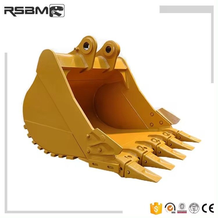 Q355 0.1-1.2m3 tahan aus Optimal Excavator Digger Bucket untuk Minging & konstruksi jalan