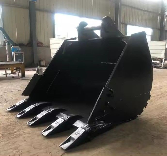 Hardox450 1.2m3 tahan aus Optimal Excavator Digger Bucket untuk tanah keras GP Bucket
