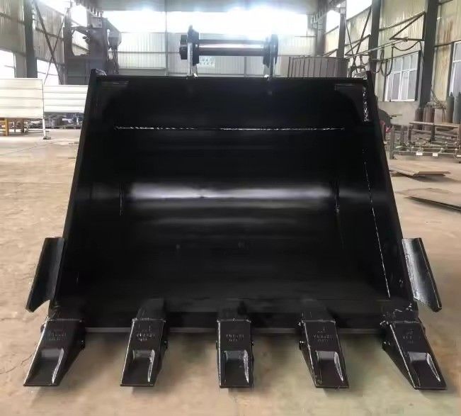 Hardox450 1.2m3 tahan aus Optimal Excavator Digger Bucket untuk tanah keras GP Bucket