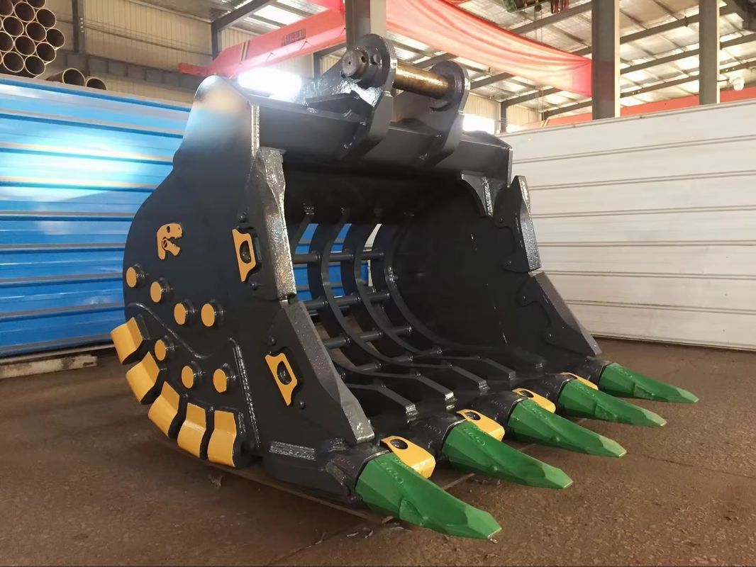 HARDOX450 1-50 ton Excavator Sieve ember untuk operasi Pertambangan