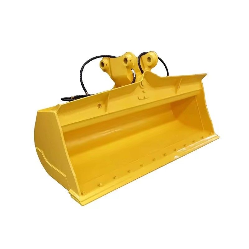 5-100 Ton Mini Earth Digger Tilt Bucket Hydraulic Excavator Tilt Mud Bucket dengan tepi pemotong