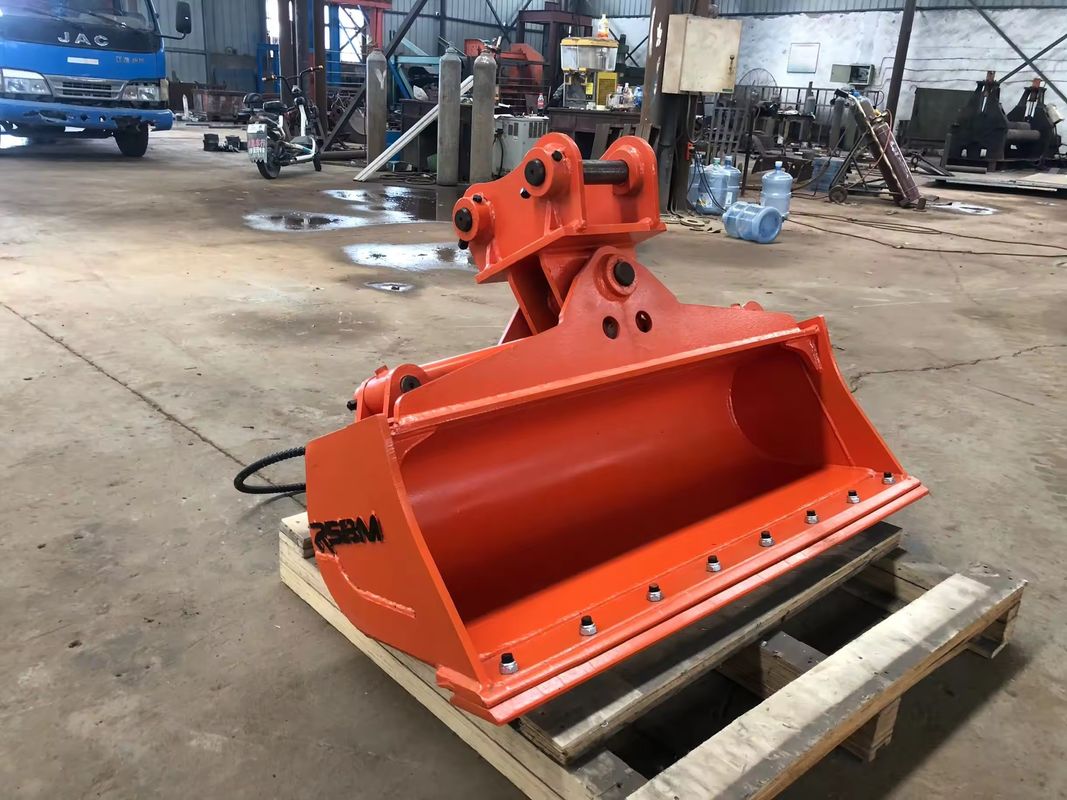 Pabrik Jual 45 derajat Mini Excavator miring ember 2000mm Lebar Pengaturan untuk 90 derajat miring