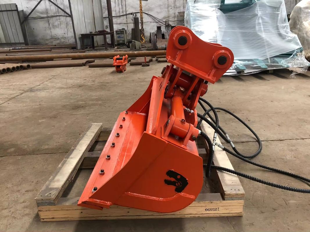 Pabrik Jual 45 derajat Mini Excavator miring ember 2000mm Lebar Pengaturan untuk 90 derajat miring
