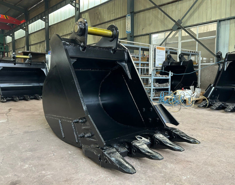 Rock Bucket Excavator Digger Bucket dengan Plat lebih tebal dan Keuntungan Teknologi Proses