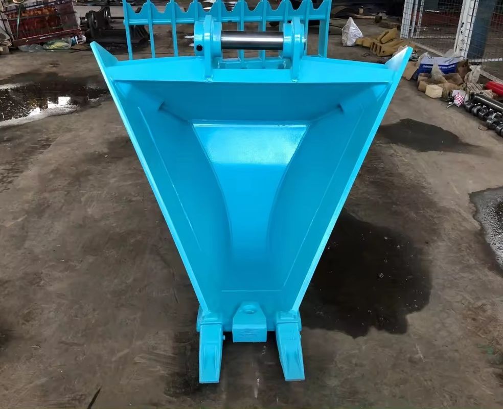 Backhoe ukuran yang diterapkan dengan ember untuk peningkatan kemudahan operasi dan produktivitas di lokasi