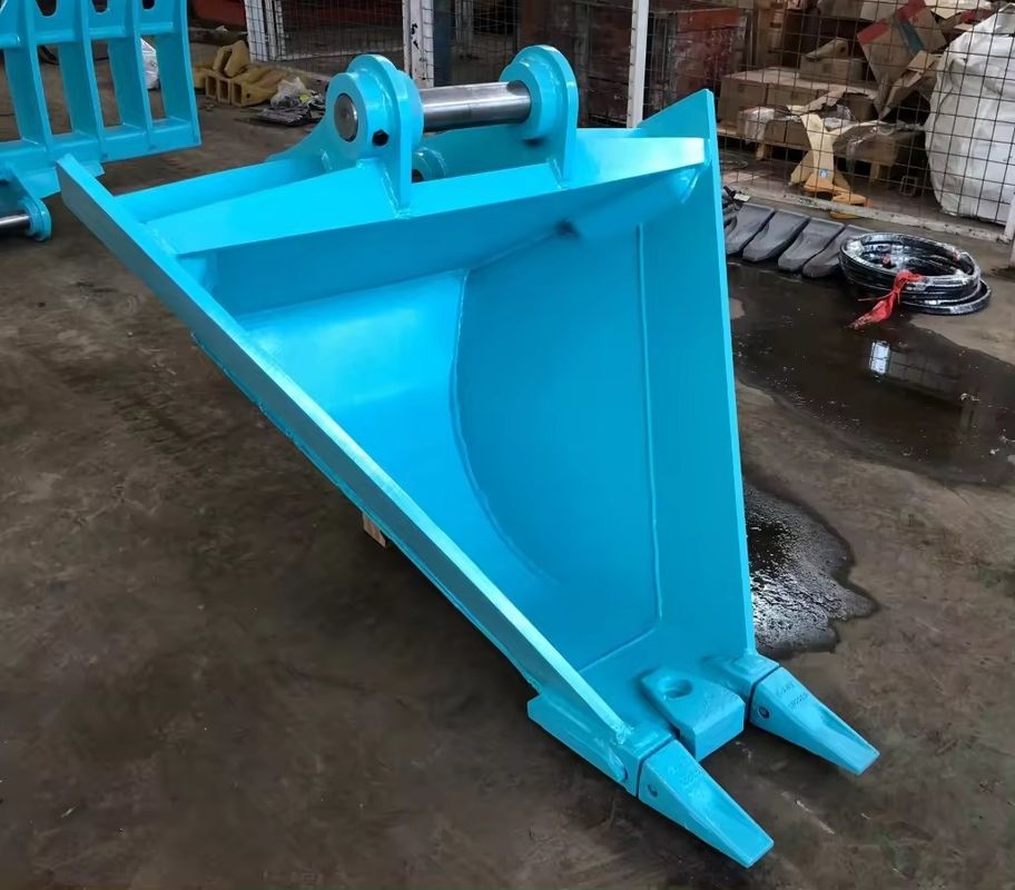 Backhoe ukuran yang diterapkan dengan ember untuk peningkatan kemudahan operasi dan produktivitas di lokasi