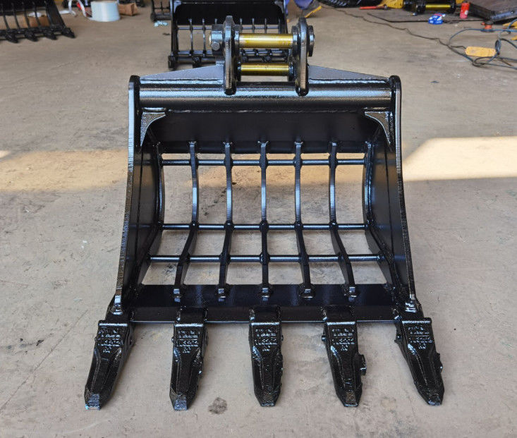 NM400 Baja Excavator Skeleton Digging Bucket: Kinerja yang Lama untuk Mewarnai atau Galvanizing