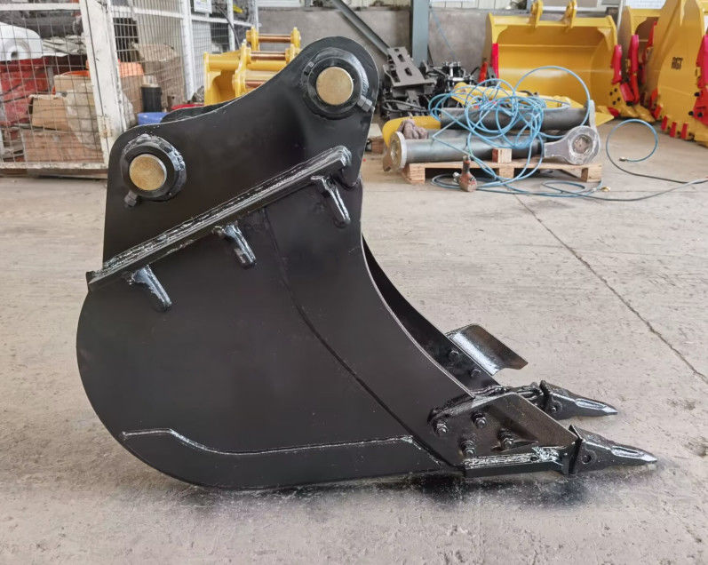 Double Bevel Cutting Edge Trenching Bucket untuk Ekskavator Bentuk V Performance