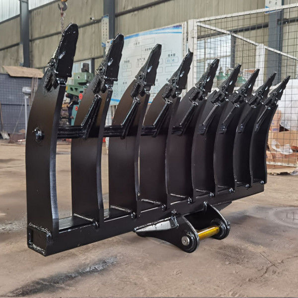 Aplikasi serbaguna dan Penghapusan Akar Precision Excavator Root Rake untuk Sebagian Besar Model