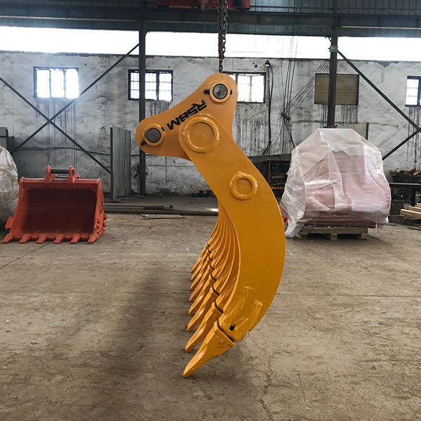 Excavator Root Rake Pengosongan Tanah Dibuat Sederhana Dengan Cakar Pengangkut Tanah 300-10000