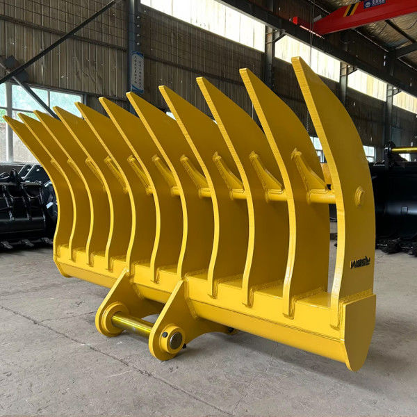 Berdekatan Amerika Serikat Pengiriman Tujuan Excavator Root Rake untuk Digger Root Grapple
