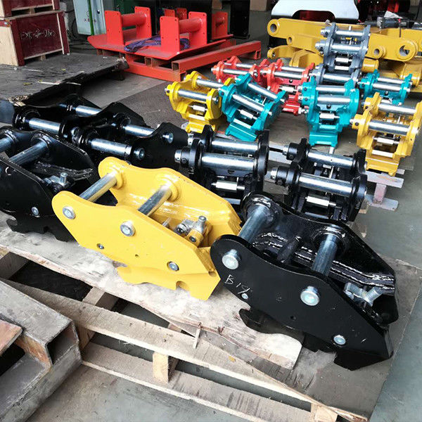 Backhoe Loader Excavator Quick Hitch dengan Manual Type Couplers