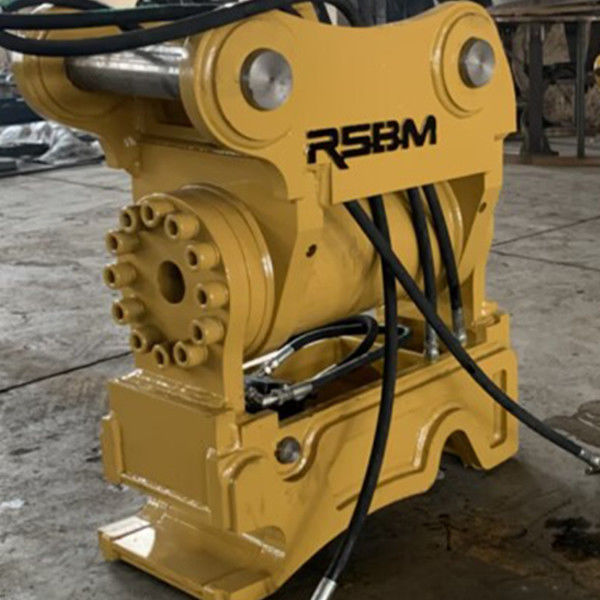 90 derajat Kemiringan Angle Heavy Duty Excavator Quick Connector untuk Menyambungkan Semua Bagian Front-Ending